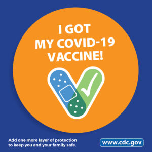 I got my Covid 19 Vaccine