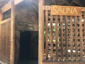 Sauna at Breitenbush
